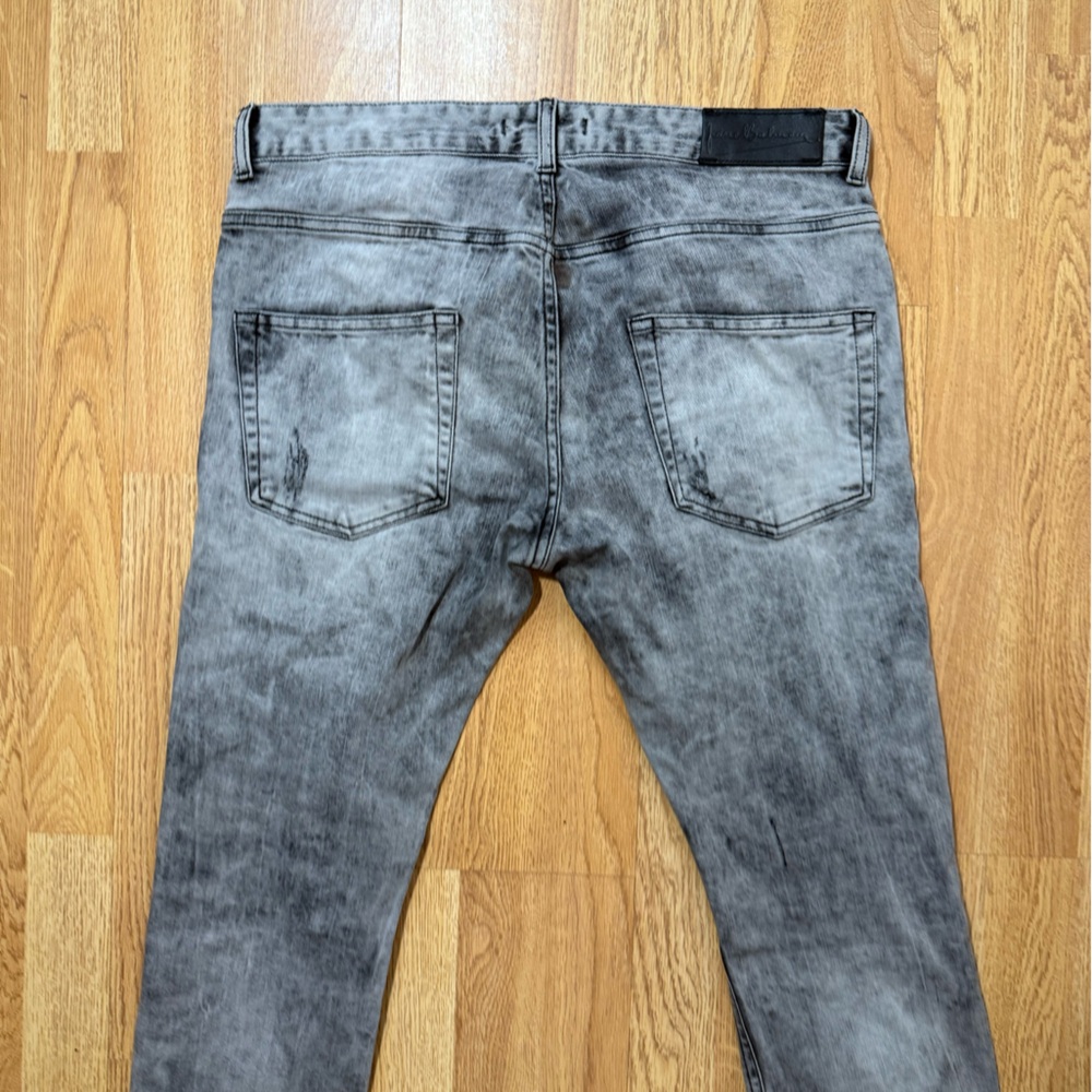 Pierre Balmain Charcoal Skinny Jeans - Picture 10 of 10